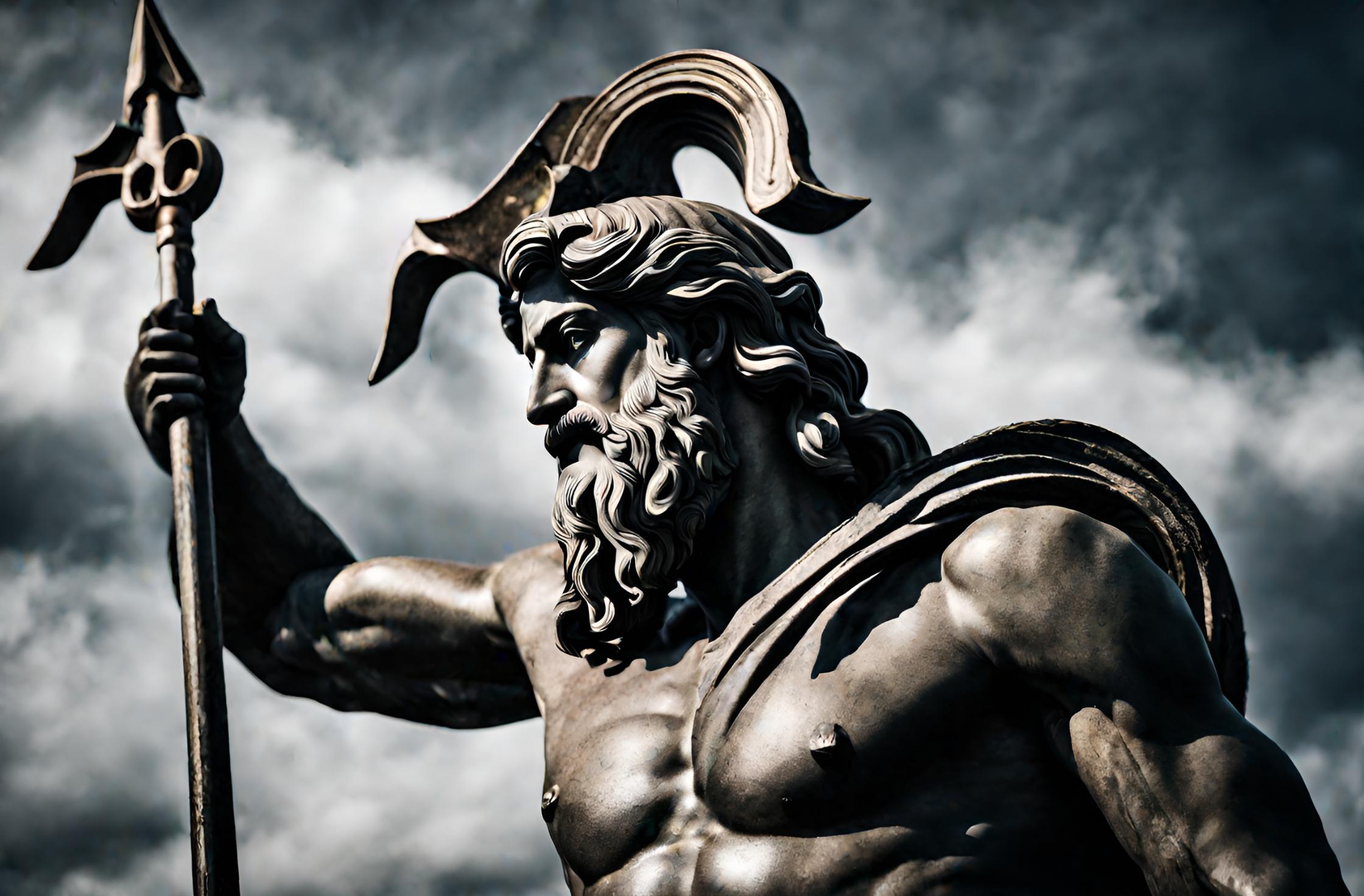 Who is the Greek god of the sea?